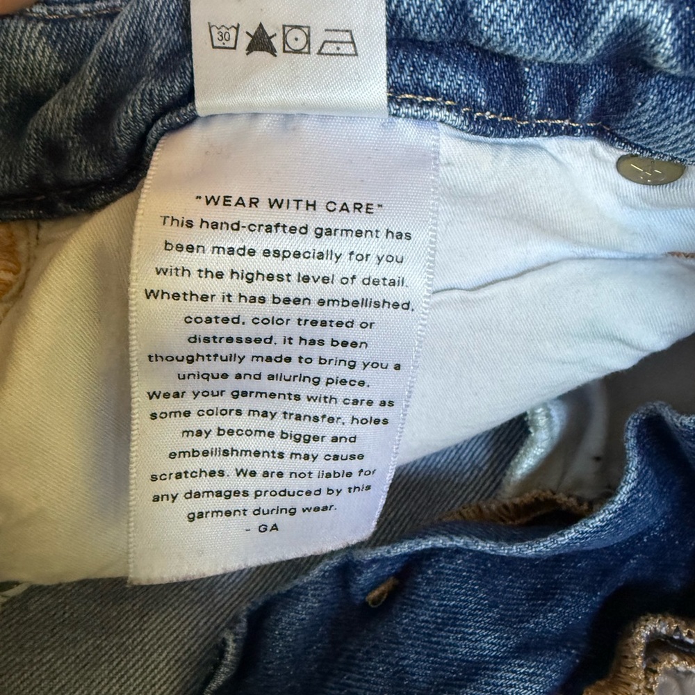 Good American Classic Blue Ankle Jeans Size 8/29 - Picture 5 of 5